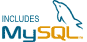Web hosting includes a MySQL database
